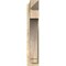 Ekena Millwork Imperial Rough Sawn Arts and Crafts Outlooker, Douglas Fir, 6"W x 24"D x 32"H OUT06X24X32IMP03RDF - alternate 4